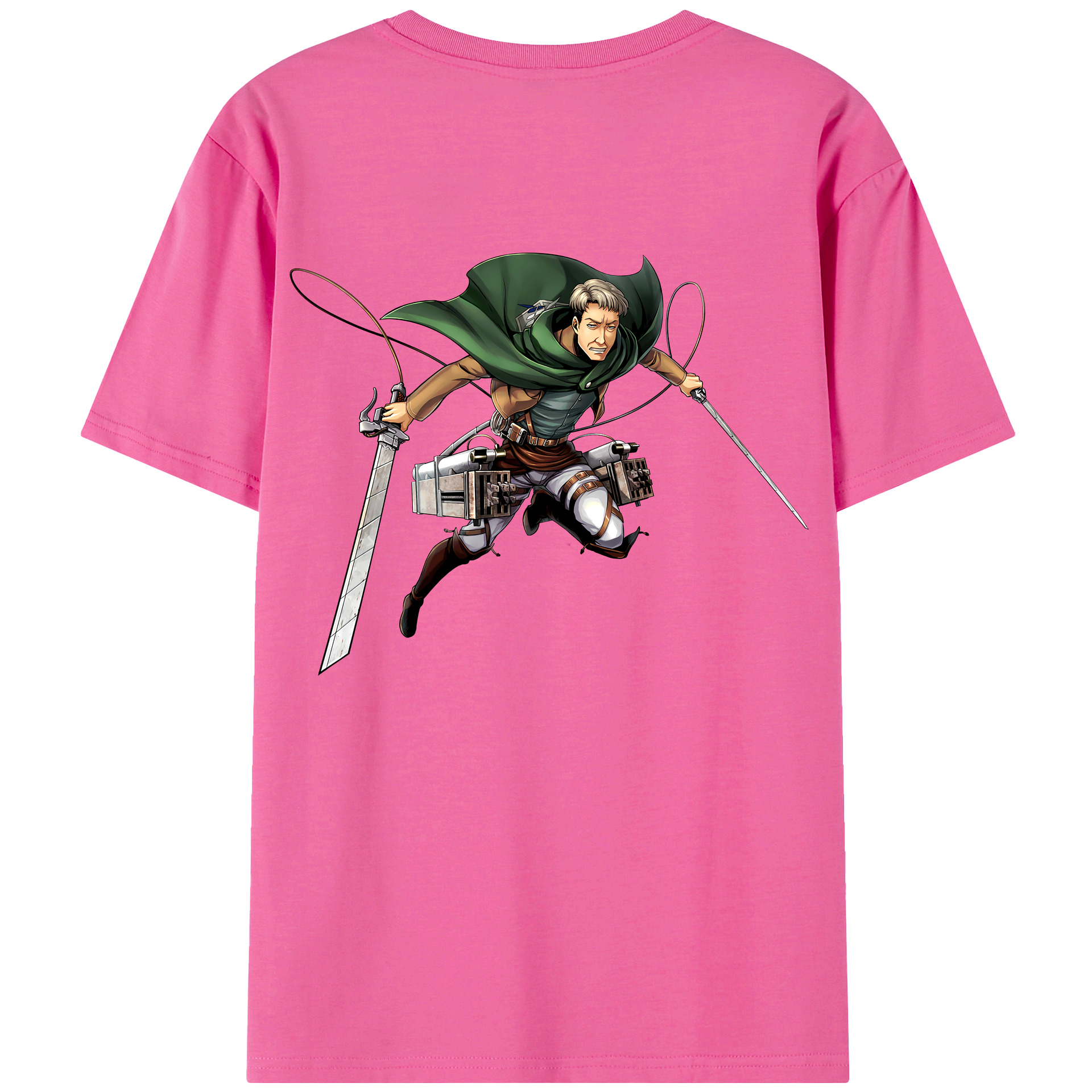 （画像用） 進撃の巨人 Attack on Titan レディース半袖Tシャツ(バックプリント)